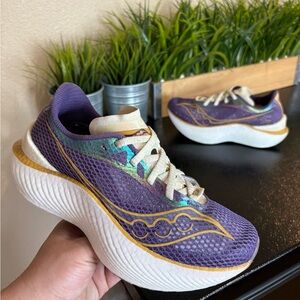 Sample Saucony Endorphin Pro 3 Purple Women’s Size 6.5 Running Shoes Value $300